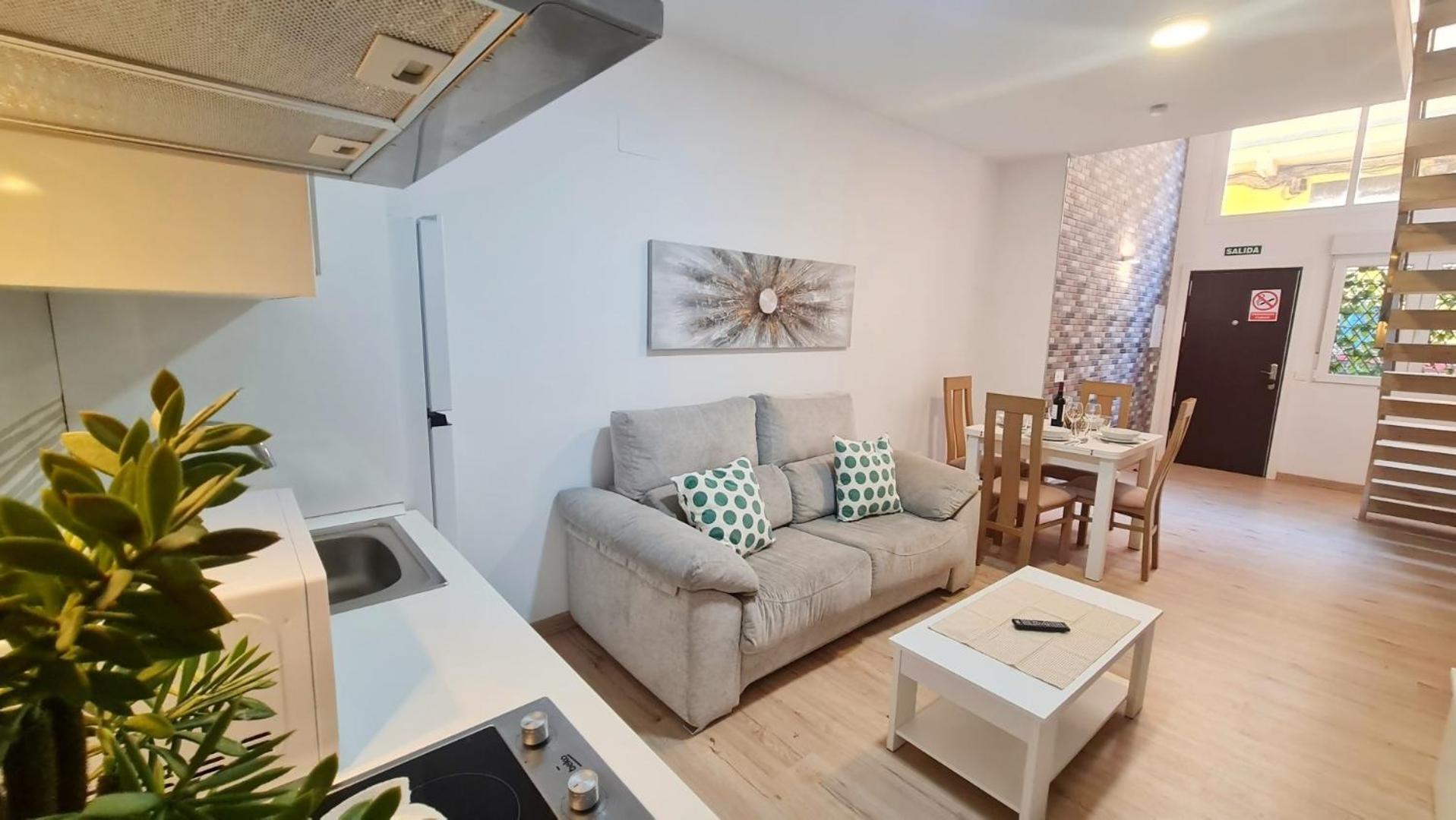 Duplex Huelin II & Beach 马拉加 外观 照片